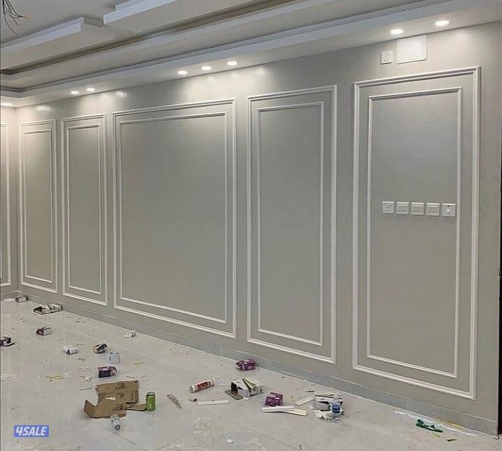 ديكور جبس بورد واسمنت بورد بديل خشب بديل رخام وشبورد وحجر تكسير خشب خا8