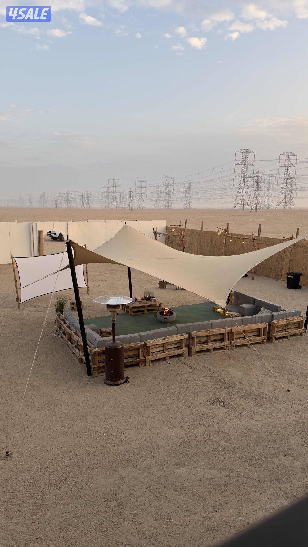 للبيع عدد 2 شاليهات متنقله (كونتينرات) مع اغراض المخيم7