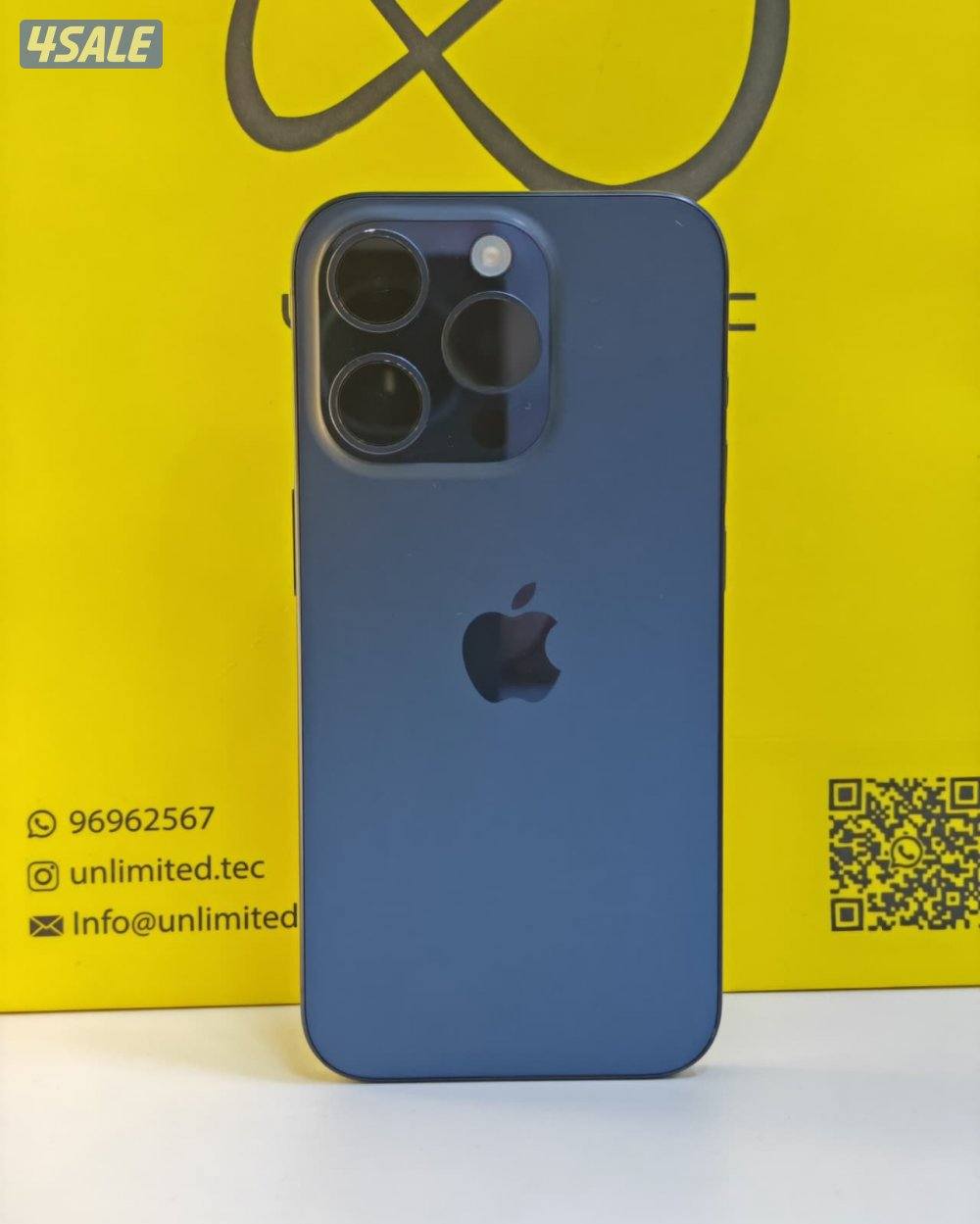 آيفون 15 برو – 256 جيجابايت – iPhone 15 Pro 256GB Blue0