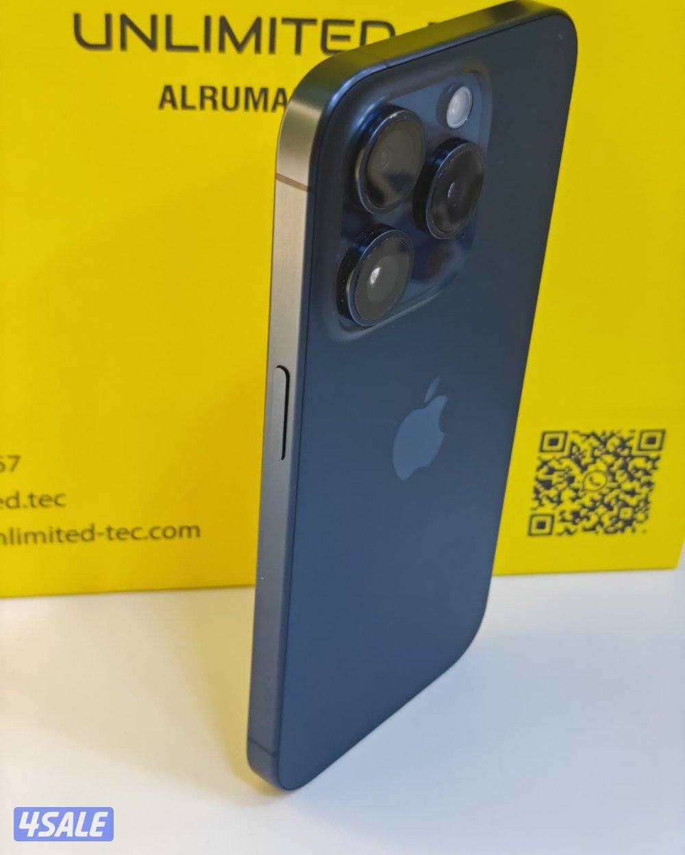 آيفون 15 برو – 256 جيجابايت – iPhone 15 Pro 256GB Blue5