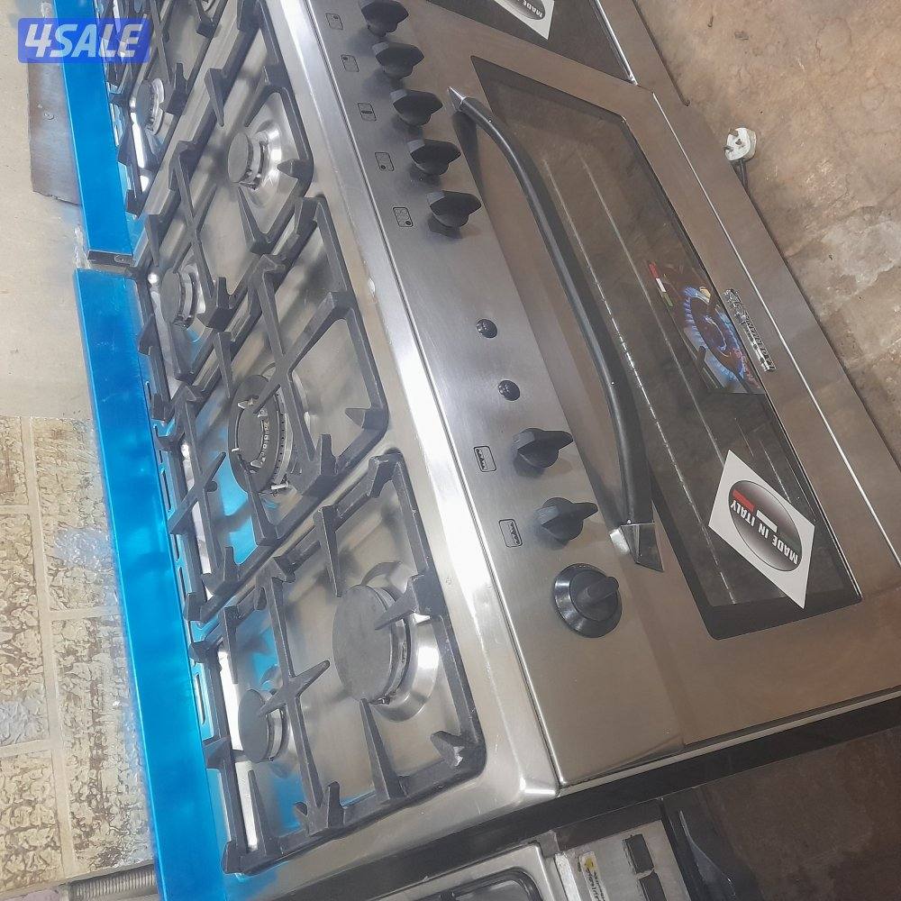 لبيع جميع انواع الطباخات الايطالي لجرمل مقاس 90 60 بحاله ممتازه مع الت6