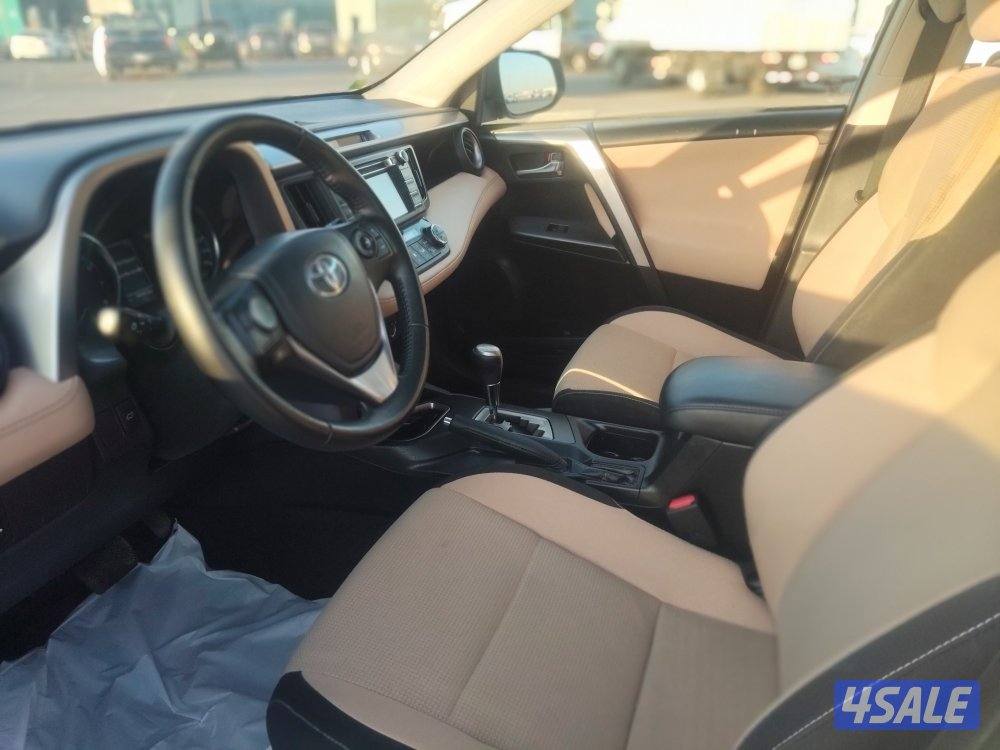 راف 4 موديل 2018 فضي عداد ٩٤ الف فتحه دبه هيدروليك بحاله ممتازة7