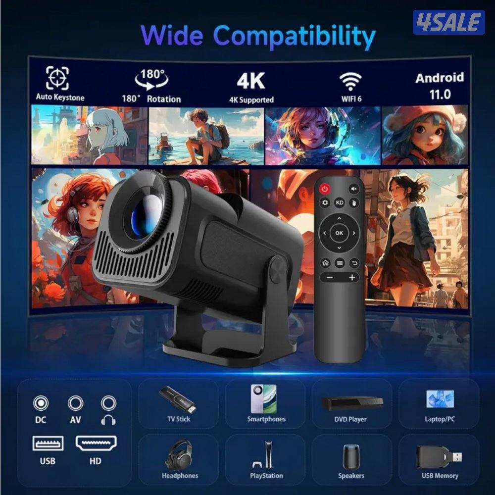 جديد: بروجكتر 4k المتطور .. بروجكتور ذكي يصل لدقة عرض 4k خارقة0