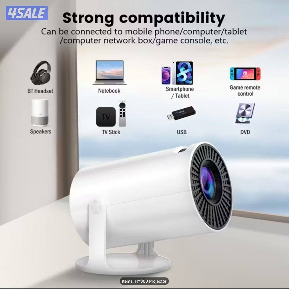 جديد: بروجيكتر HD الذكي... بروجيكتور للمدرسين والبر والمخيمات والمنازل4