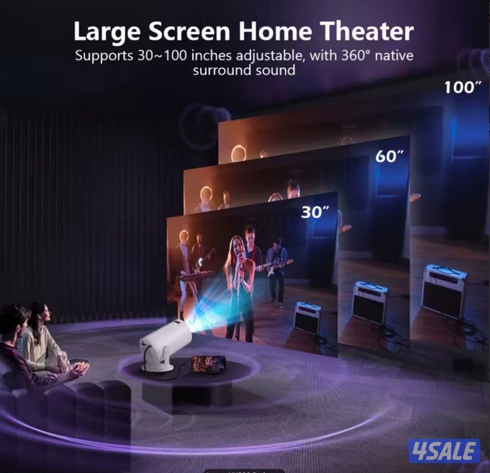 جديد: بروجيكتر HD الذكي... بروجيكتور للمدرسين والبر والمخيمات والمنازل9
