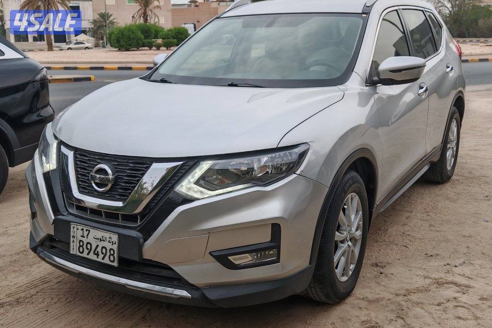 نيسان اكس تريل ٢٠١٩ فضي 4WD ماشي ٩٢ ألف مفحوص0