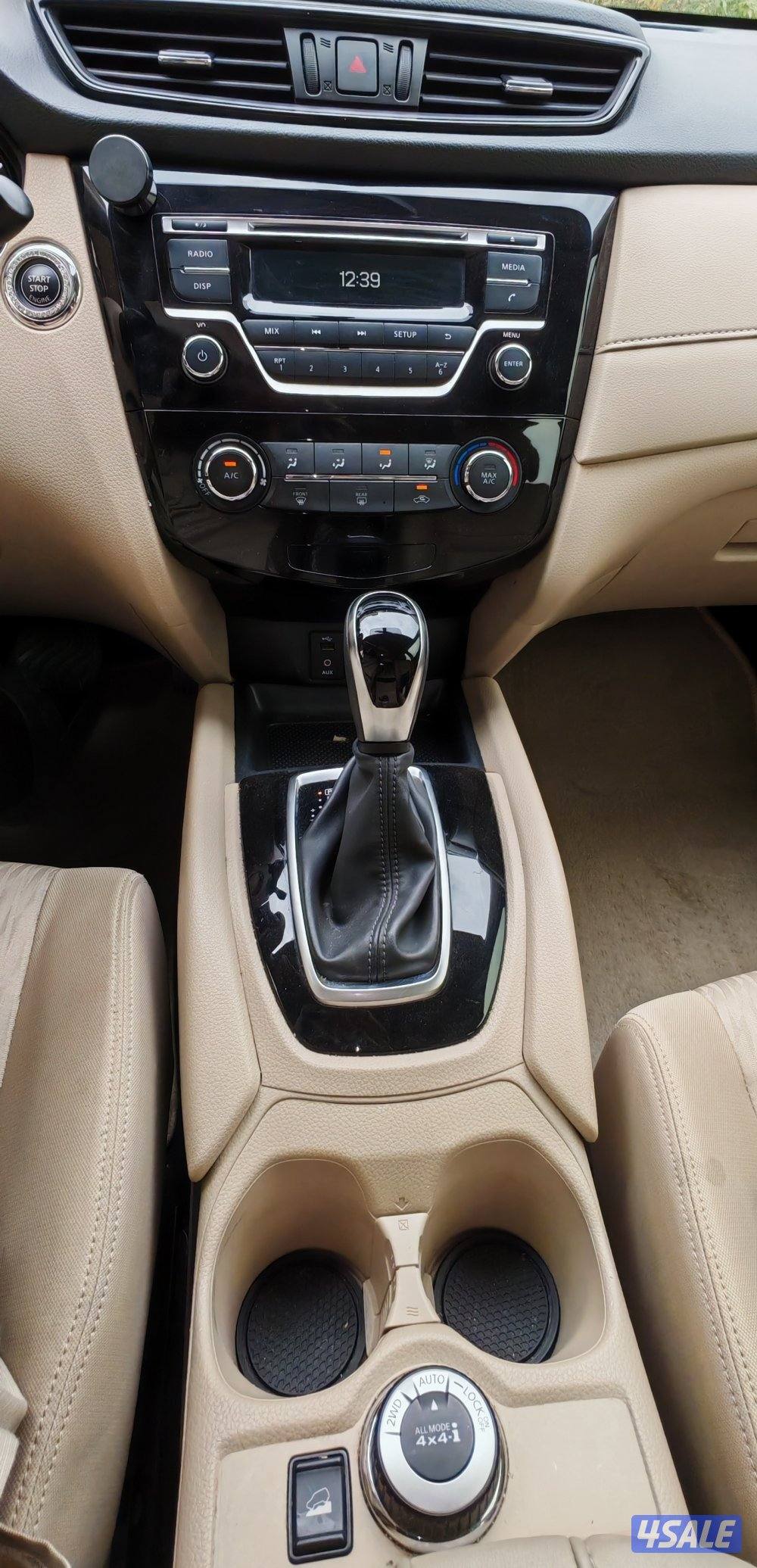 نيسان اكس تريل ٢٠١٩ فضي 4WD ماشي ٩٢ ألف مفحوص5