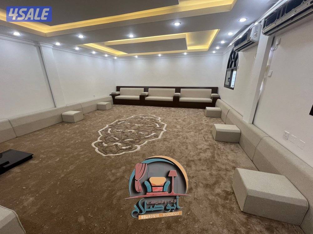 تنجيد وتفصيل كنب جلسات مساند ديوانيات وكل الستاير6