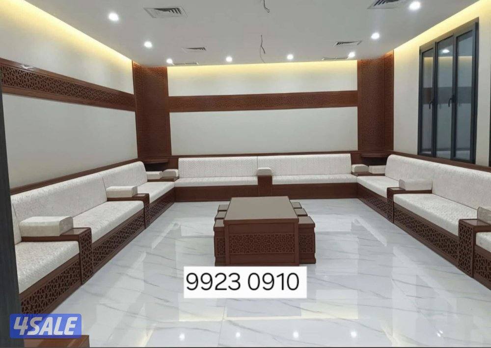 تنجيد وتفصيل كنب جلسات مساند ديوانيات وكل الستاير10