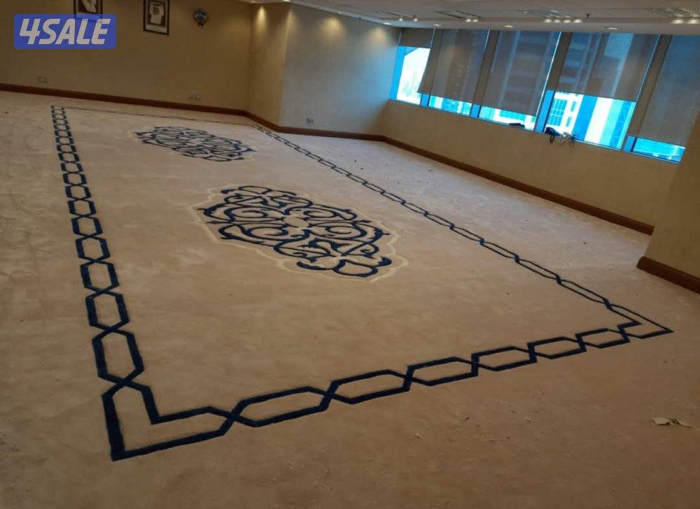 تفصال مساند ظهر ومراكي + سجاد قص ساده حفر يدوي1