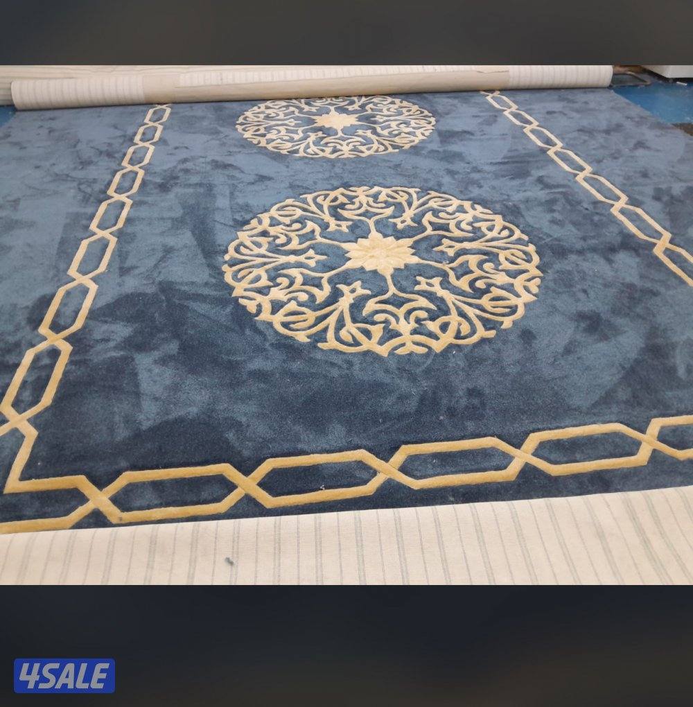 تفصال مساند ظهر ومراكي + سجاد قص ساده حفر يدوي7