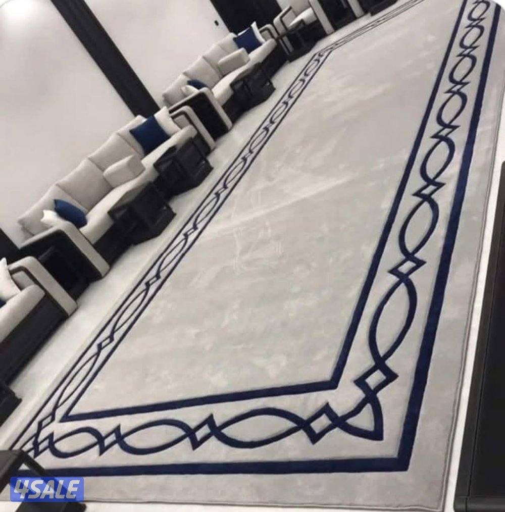 تفصال مساند ظهر ومراكي + سجاد قص ساده حفر يدوي8