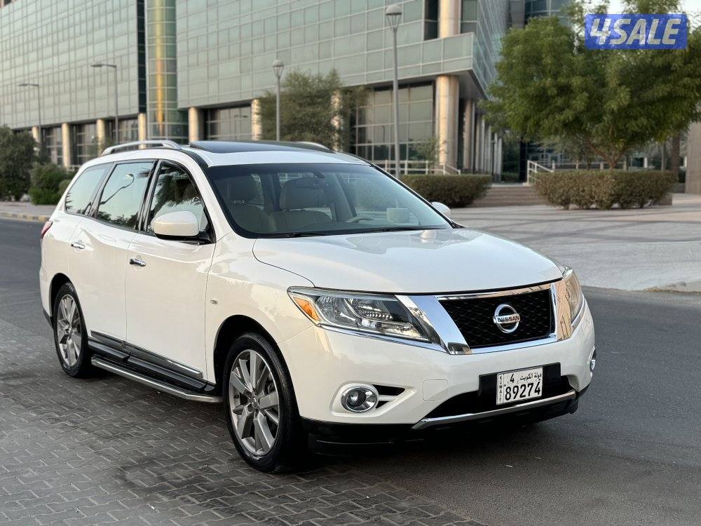 نيسان باثفندر موديل 2014 عداد 88 الف شرط الفحص1