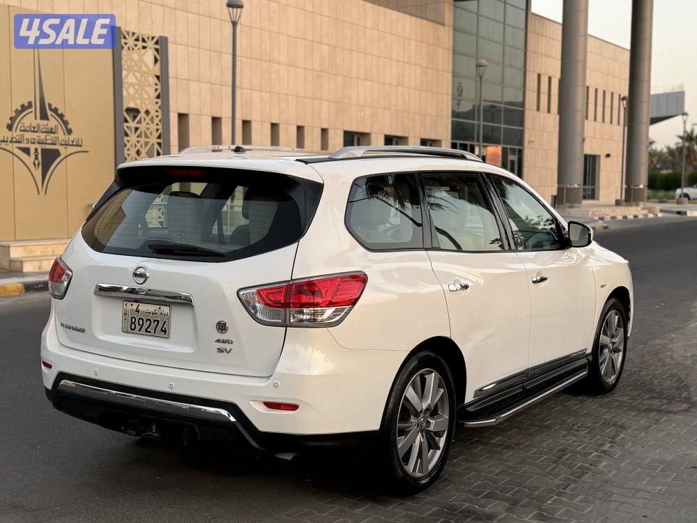 نيسان باثفندر موديل 2014 عداد 88 الف شرط الفحص3