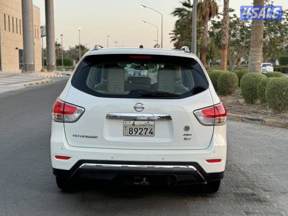 نيسان باثفندر موديل 2014 عداد 88 الف شرط الفحص5