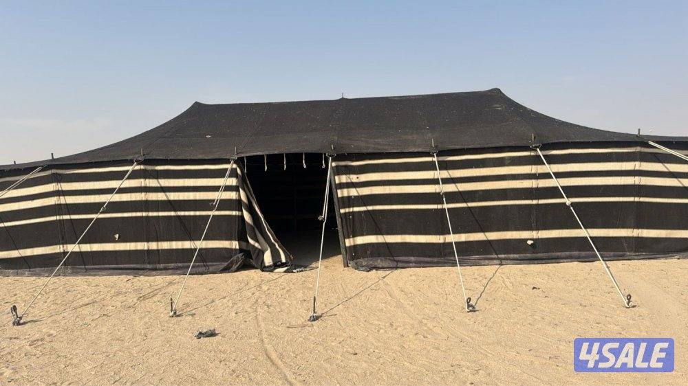 للبيع خيمة بيت شعر ١٢*٦ فليان شعر جملون3