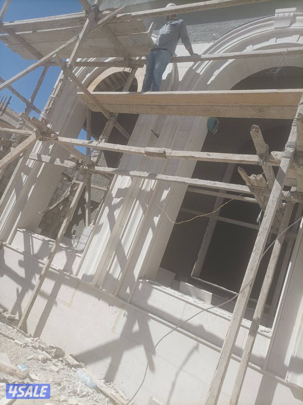 مقاول عام حجر ورخام وتطعيمات وجميع  جلى الحجر والرخام القديم4