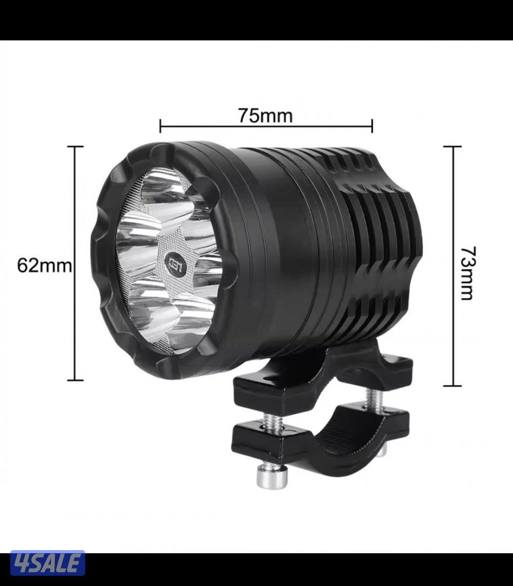 تركيب كشافات سيكل، جودة عالية، 6 لمبات، جسم معدني، ضد الماء2