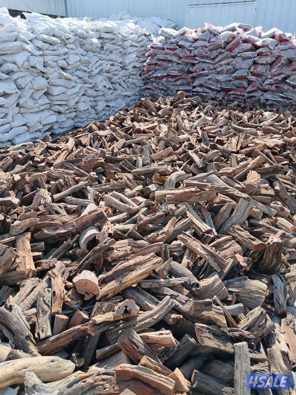 حطب سمر افريقي وحطب الزيتون والفحم الطبيعي والصناعي6