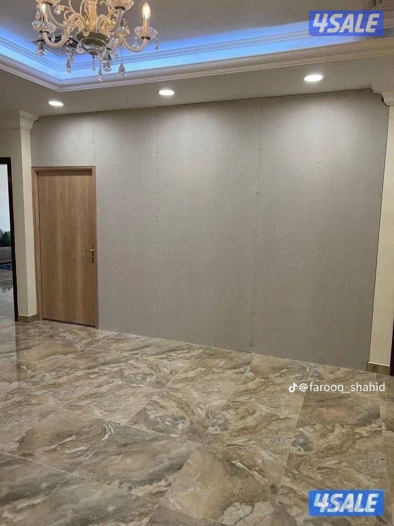 جبسم بورد و دیکور سقف و بارتیشن بدیل خشب و بدیل ارحام باکستانی1