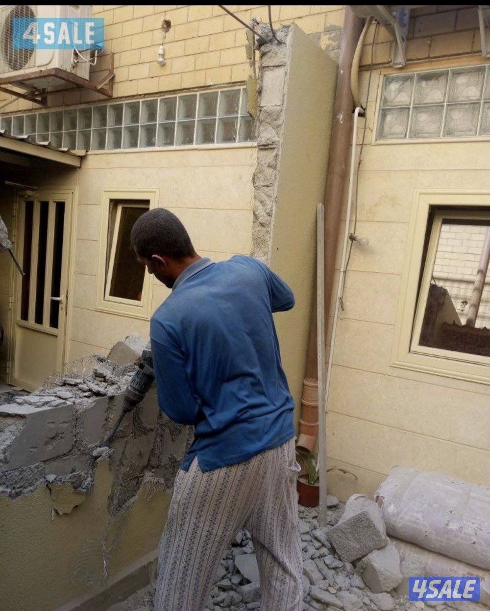 مقاولات عامه ترميم بناء هدم اصباغ سرميك7