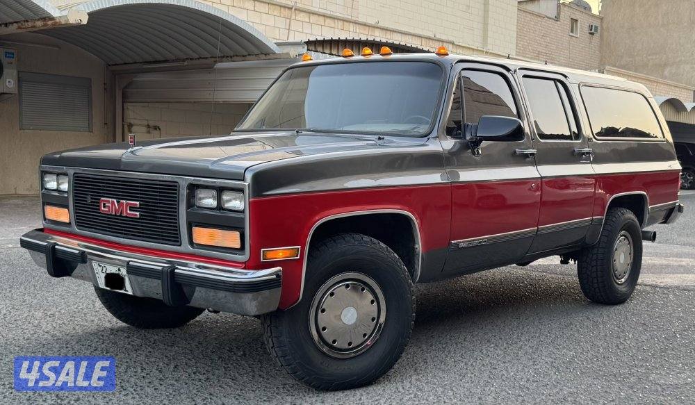 للبيع سوبربان GMC 1991 الوكاله بهبهاني مكينه 454 مالك الثاني2