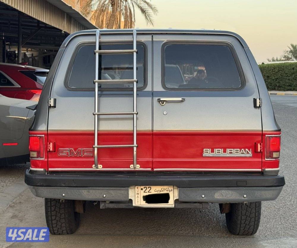 للبيع سوبربان GMC 1991 الوكاله بهبهاني مكينه 454 مالك الثاني3