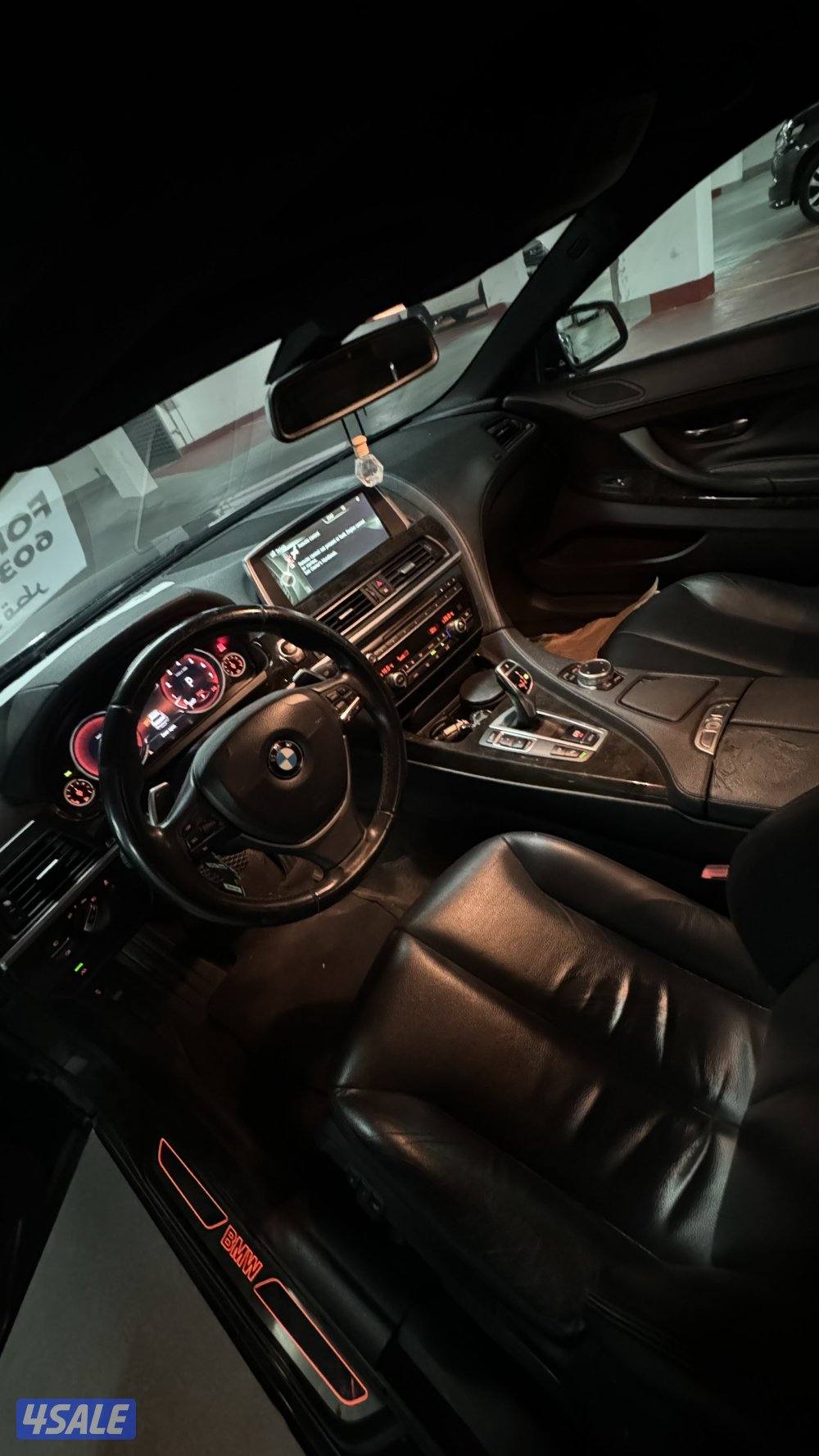 BMW 640i 2015 فئة خاصة وارد قطر جمرك حديث  ممشى قليل3