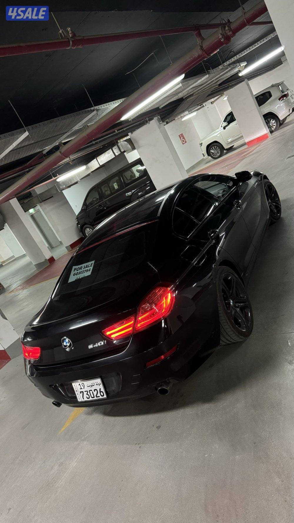 BMW 640i 2015 فئة خاصة وارد قطر جمرك حديث  ممشى قليل4