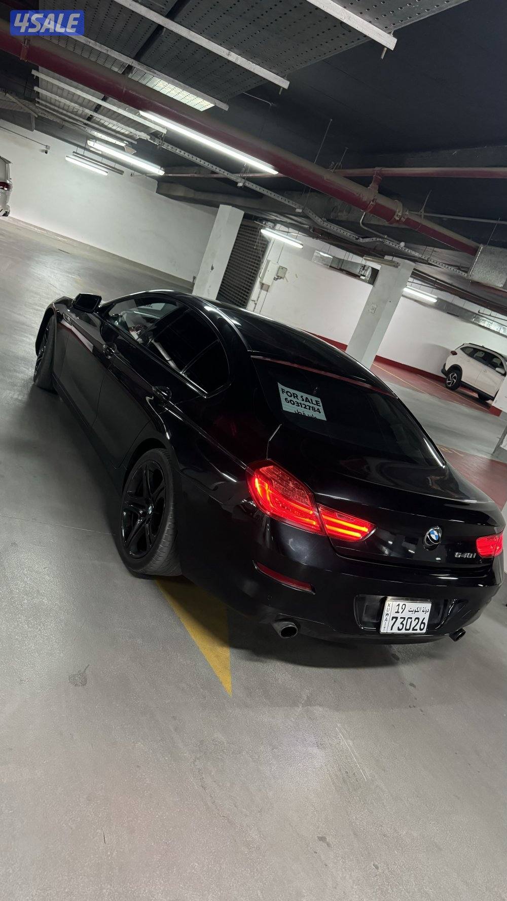 BMW 640i 2015 فئة خاصة وارد قطر جمرك حديث  ممشى قليل6