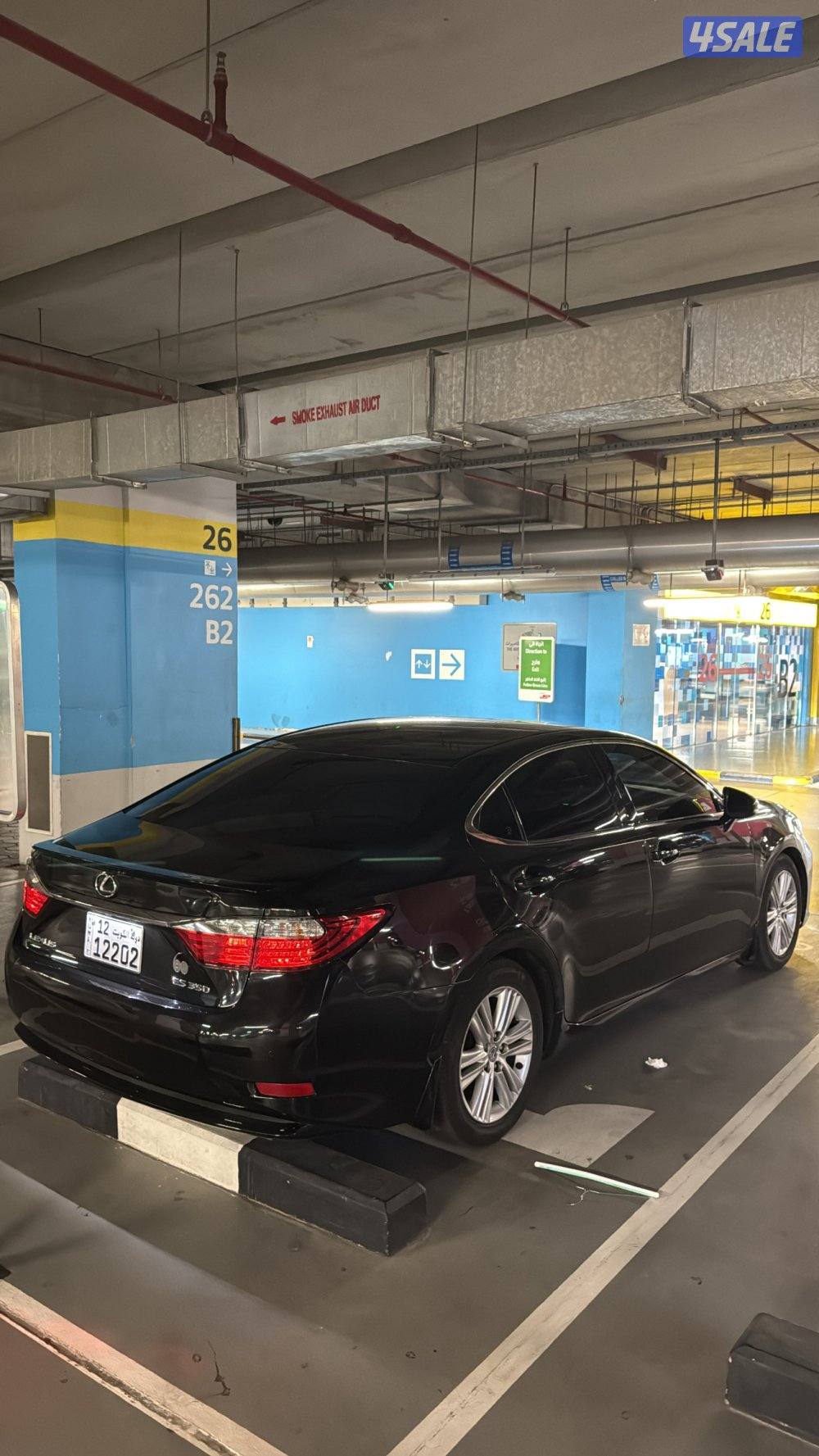 Es 350 للبيع لكزس شرط الفحص بالكامل صبغ الوكاله ٦سلندر2