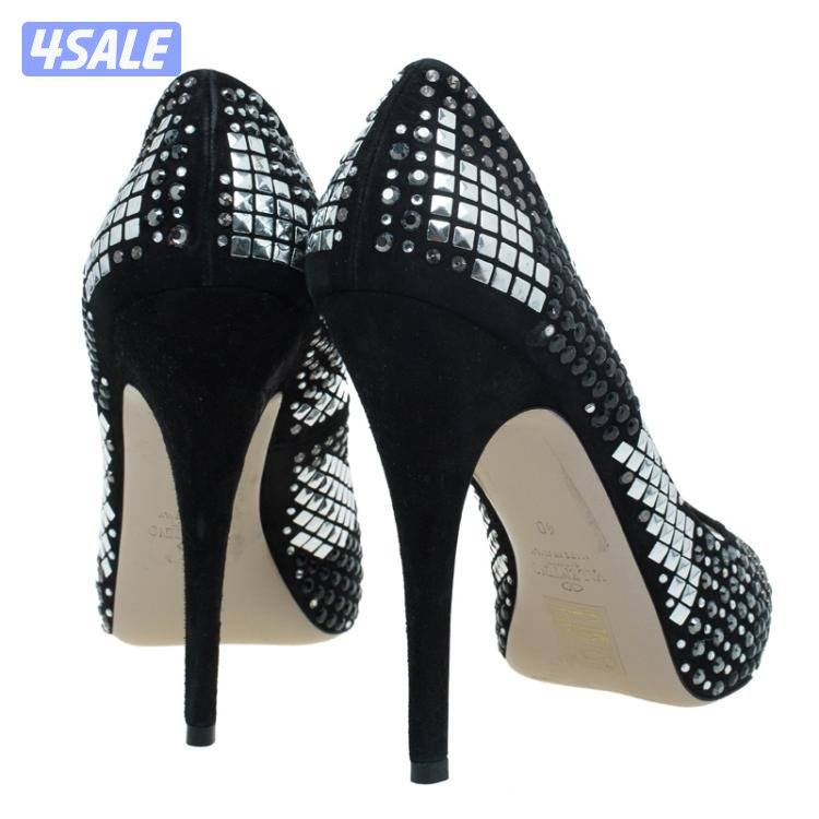 Valentino Black Suede3