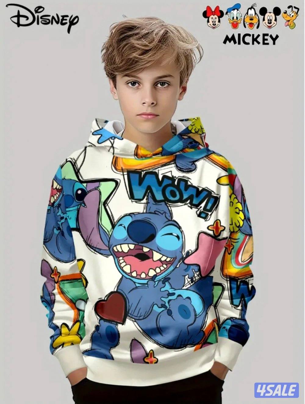 هودي ستتش – شخصية ستيتش ديزني للأطفال
Stitch Hoodie – Disney Character0