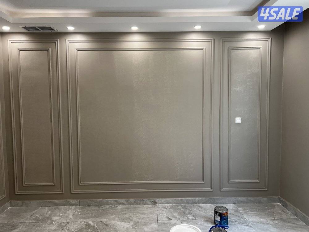 اصباغ وديكورات ورق الجدران. ديكورات جبس ديكورات مودرن7