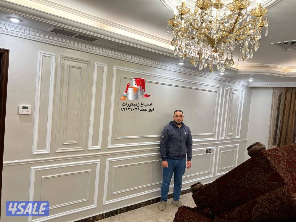اصباغ وديكورات ورق الجدران. ديكورات جبس ديكورات مودرن15