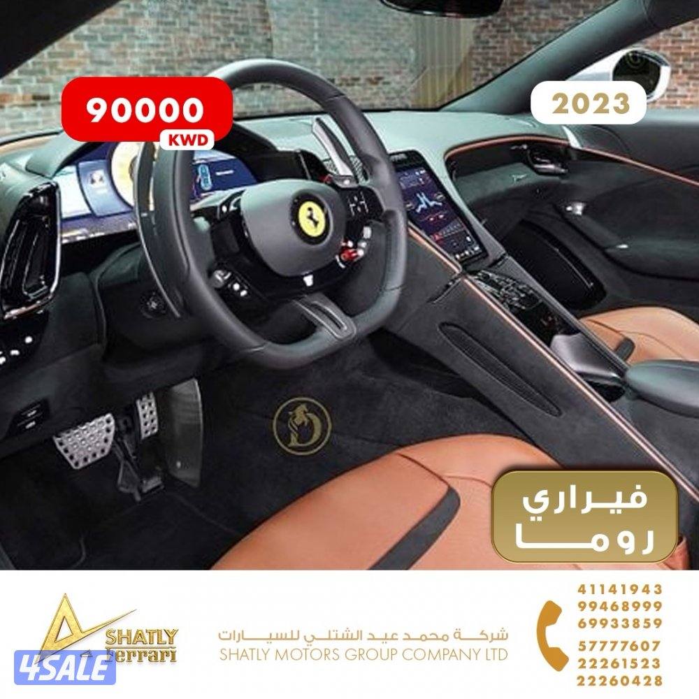 فيراري روما - مجموعة محمد عيد الشتلي للسيارات13