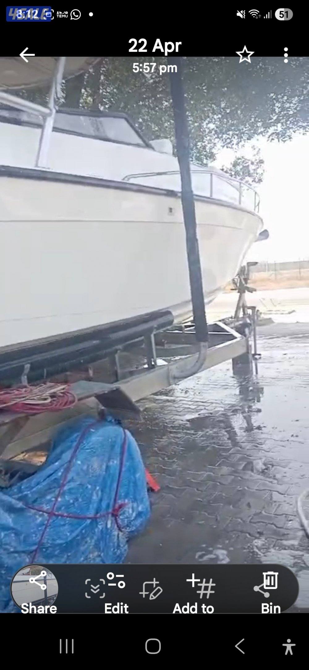 طراد ربع كابينه ٣٣ قدم سكاراب مكائن ٢٠٢٢ ماشيه ٢٢ ساعه القرف موديل ٩٧1