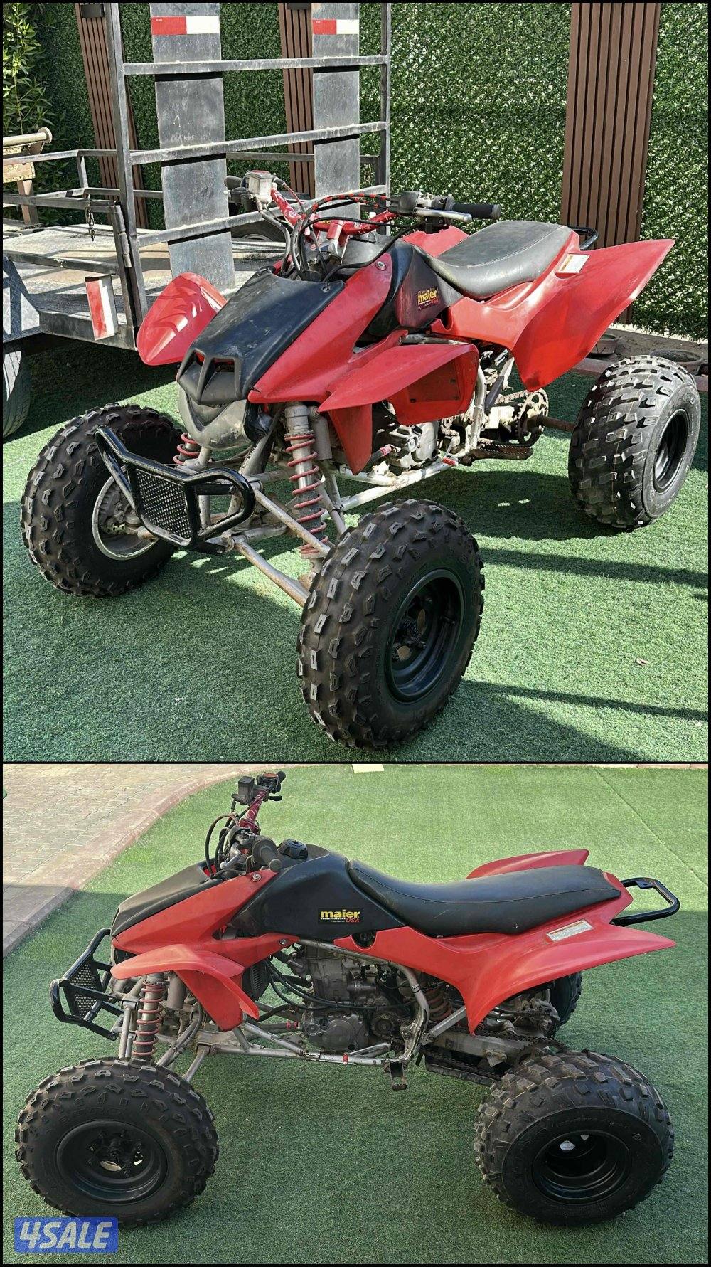بيعه سريعه Trx450 مع عربانه0