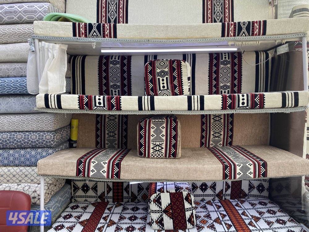 مساند جاهز المخيمات وسجاد ولباد سميك وخفيف2