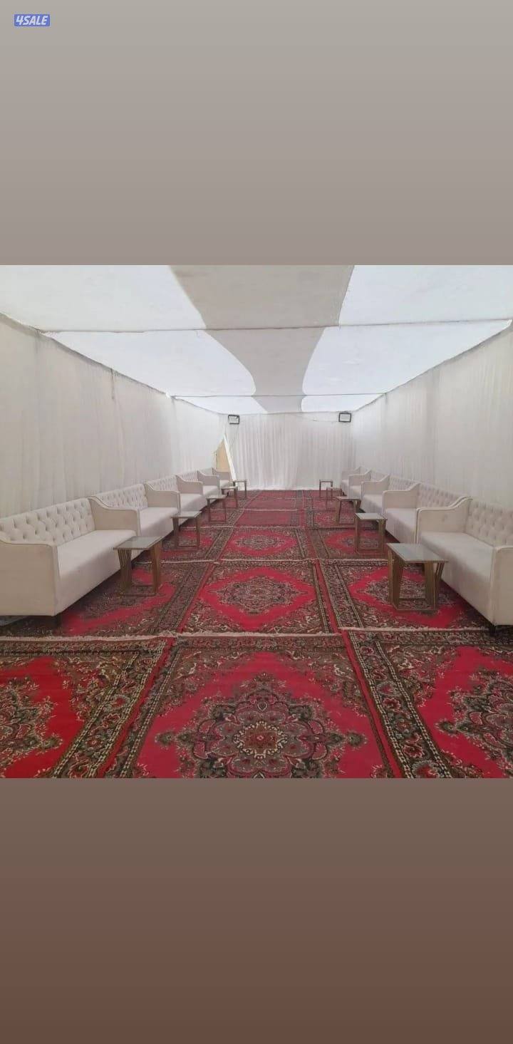 تأجير كراسي خيم كنفات زينه خدمه ضيافه رجالي12