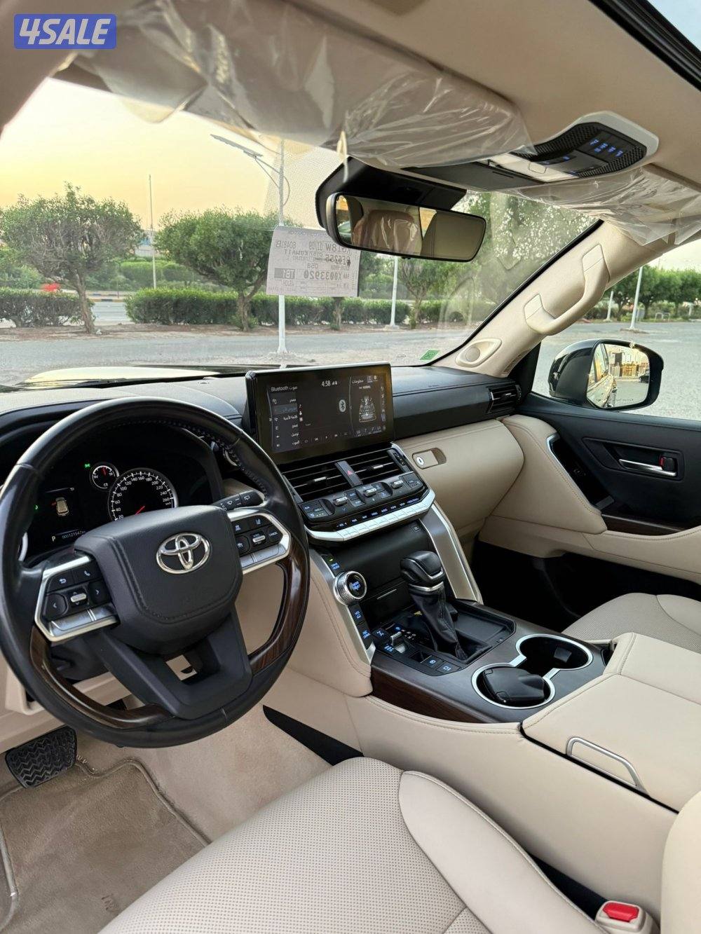 لاند كروز 2022 ايرو S تون تيربو بحاله الوكاله عداد 120 الف8