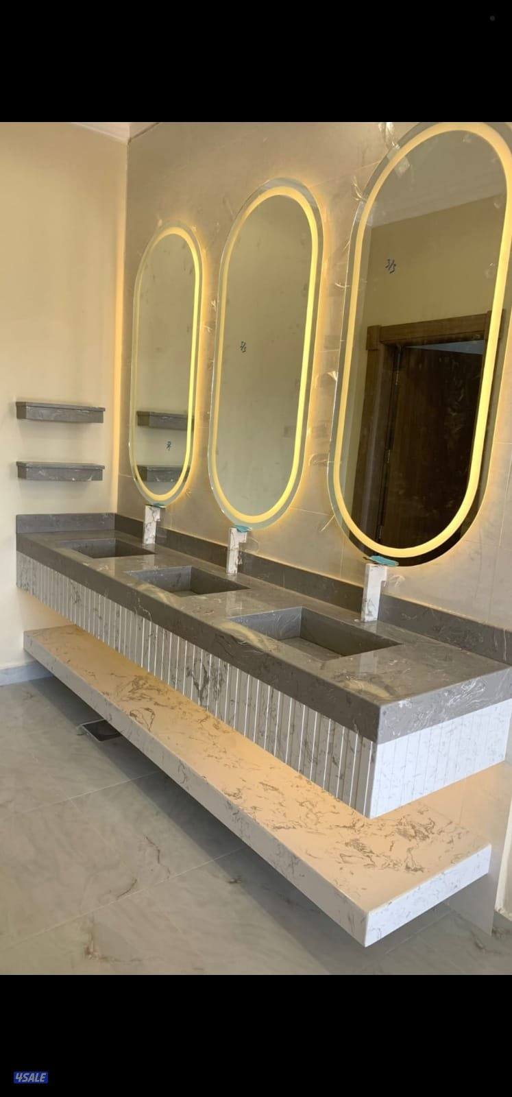 تصميم مغاسل واجارات رخام طبيعي وصناعي9