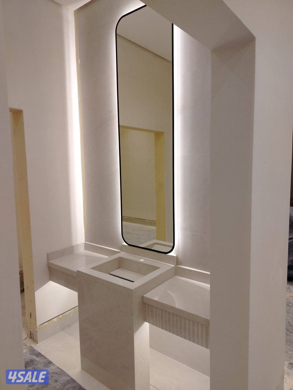 تصميم مغاسل واجارات رخام طبيعي وصناعي12