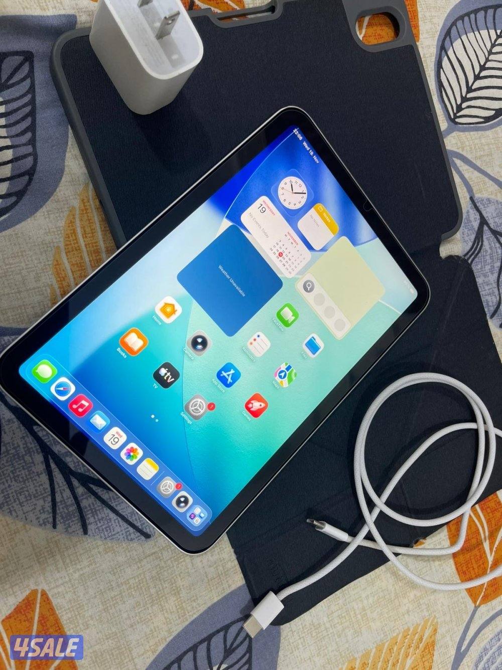 ايباد ابل ميني 6 السادس 256 قيقا نظيف مو مفتوح ولا مصلح مع كفر وشحن5