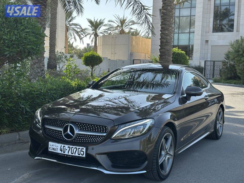 مرسيدس C200 كت AMG موديل 2017 بحاله الوكاله0