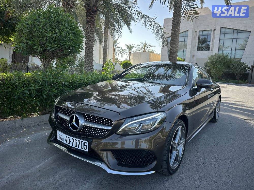 مرسيدس C200 كت AMG موديل 2017 بحاله الوكاله1