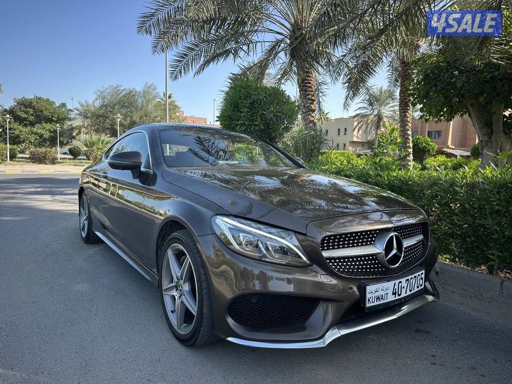 مرسيدس C200 كت AMG موديل 2017 بحاله الوكاله7