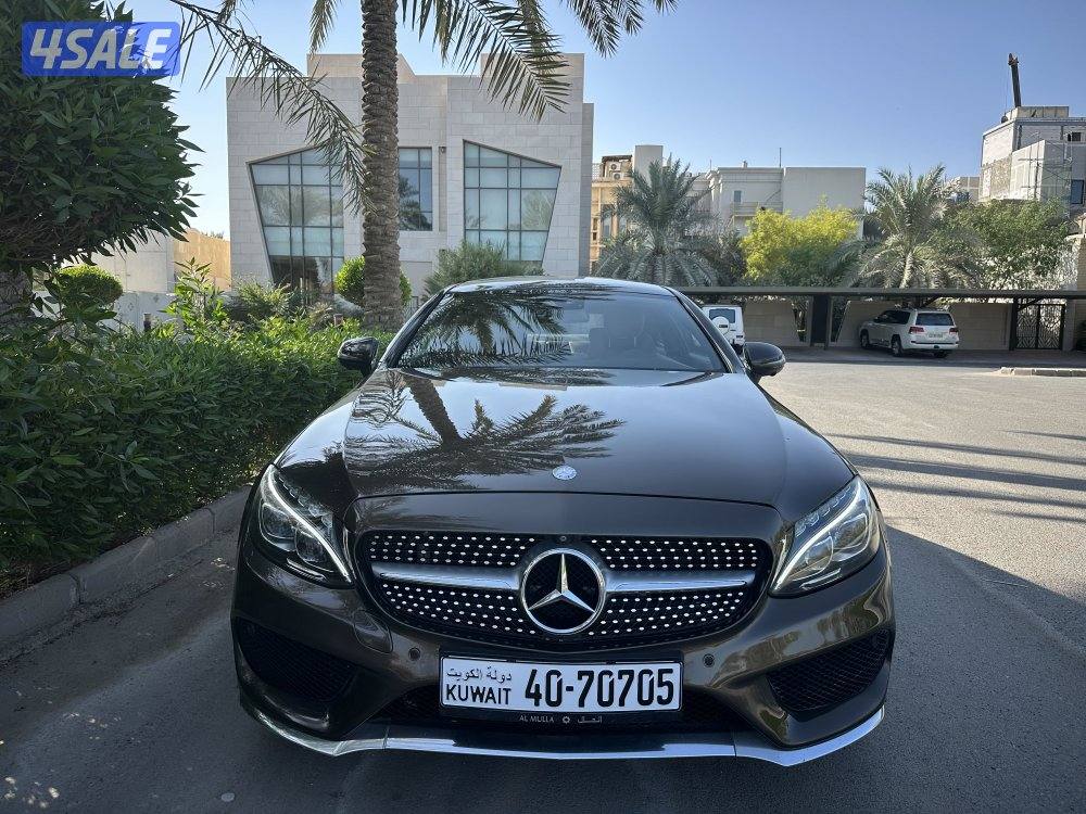 مرسيدس C200 كت AMG موديل 2017 بحاله الوكاله8