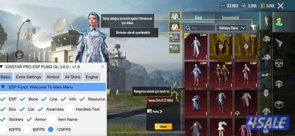 هاك ببجي ايفون اندرويد تفعيل فوري + متجر تطبيقات بلس + بلياردو للايفون13