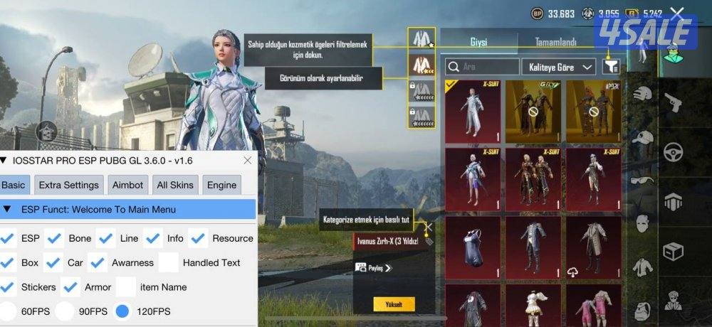 هاك ببجي ايفون اندرويد تفعيل فوري متجر تطبيقات بلس هاك بلياردو للايفون6